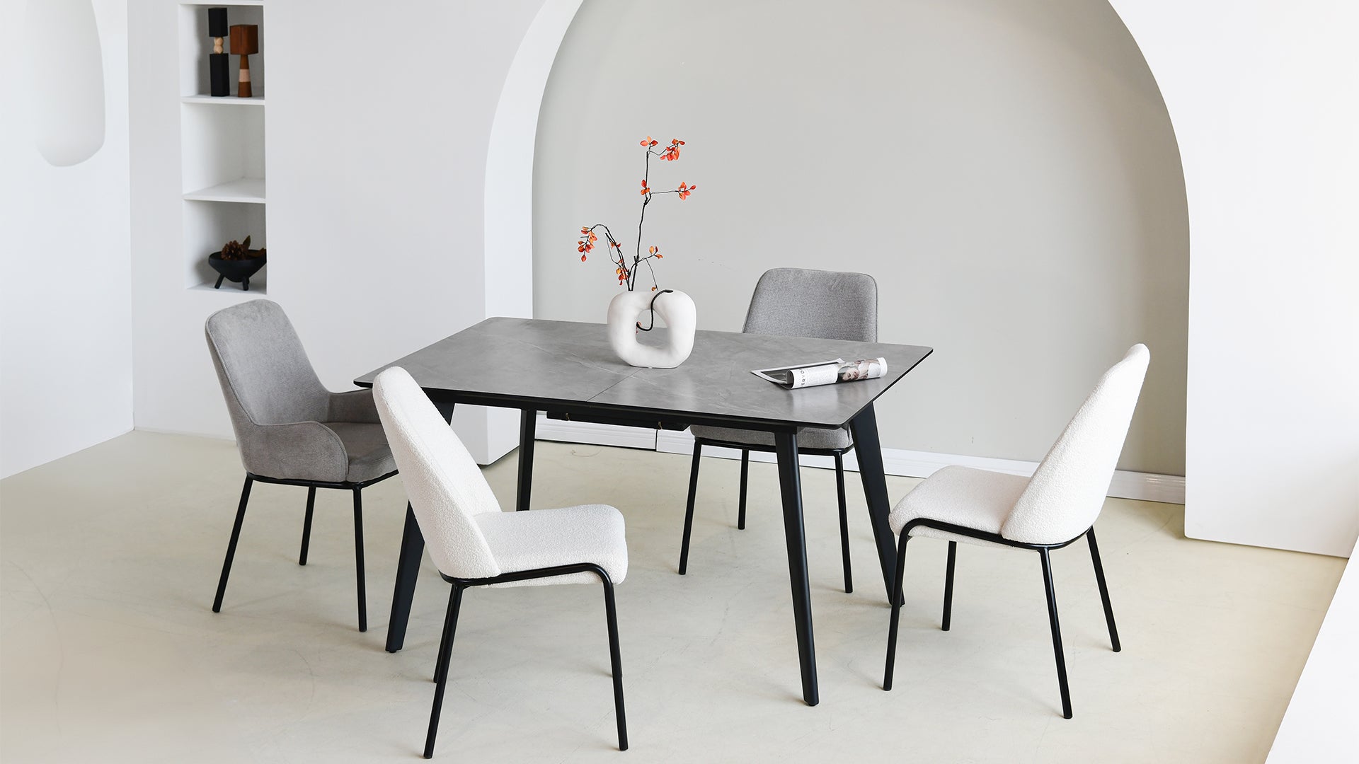 Le style et le confort : L'histoire du nouveau tissu Boucle