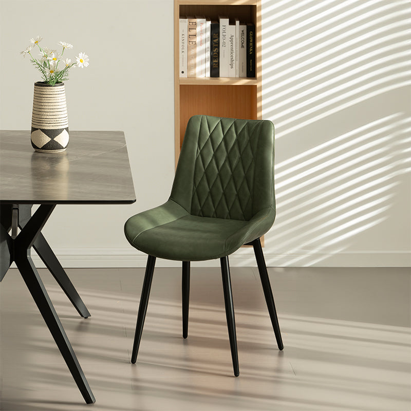 Chaise à manger en similicuir,Meuble de salle à manger design,Décoration intérieure contemporaine,Ensemble de cuisine moderne,Chaise en similicuir,Chaise à manger OFCASA,Chaise en cuir OFCASA,Chaise à manger classique en cuir,Chaise à manger verte,Chaise à manger marron,Décoration d'intérieur,Meubles,Meubles de cuisine