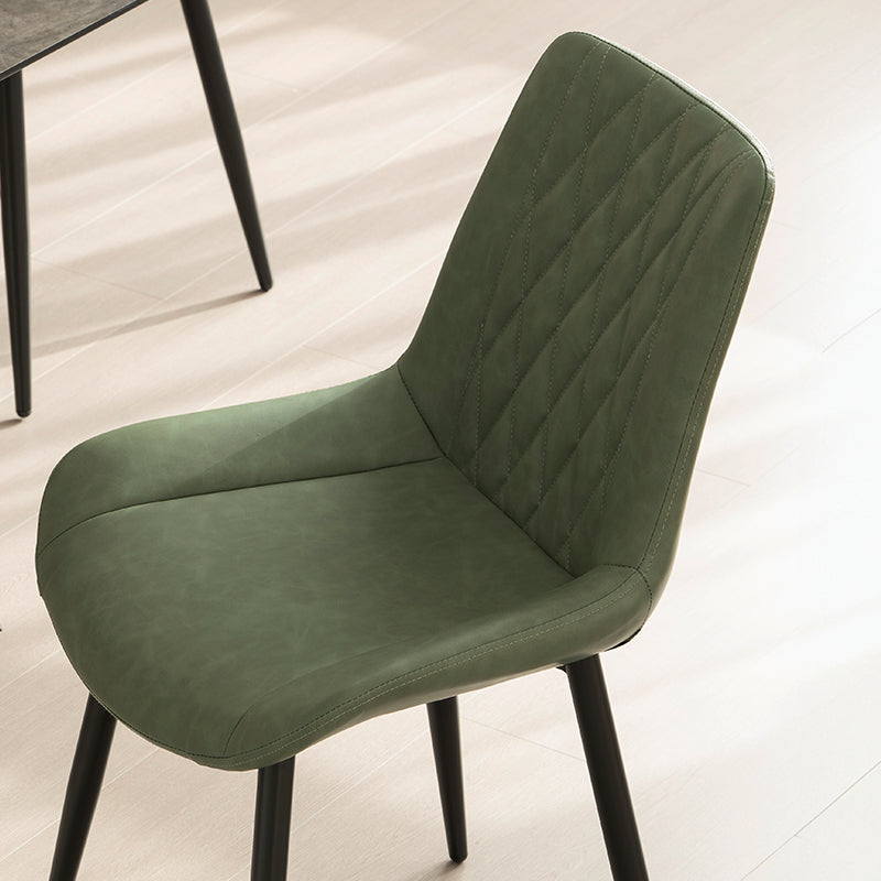 Chaise à manger en similicuir,Meuble de salle à manger design,Décoration intérieure contemporaine,Ensemble de cuisine moderne,Chaise en similicuir,Chaise à manger OFCASA,Chaise en cuir OFCASA,Chaise à manger classique en cuir,Chaise à manger verte,Chaise à manger marron,Décoration d'intérieur,Meubles,Meubles de cuisine