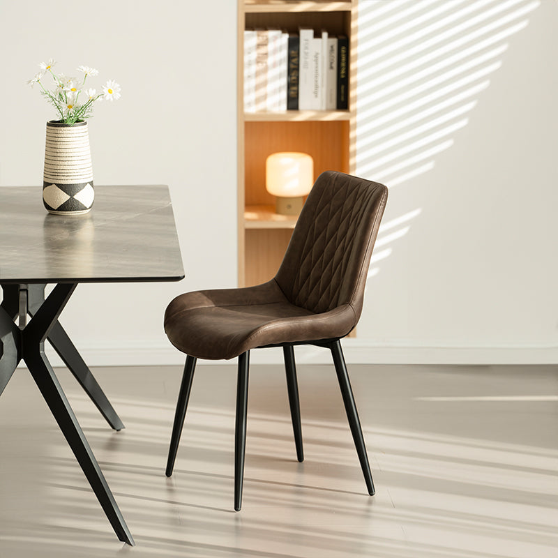 Chaise à manger en similicuir,Meuble de salle à manger design,Décoration intérieure contemporaine,Ensemble de cuisine moderne,Chaise en similicuir,Chaise à manger OFCASA,Chaise en cuir OFCASA,Chaise à manger classique en cuir,Chaise à manger verte,Chaise à manger marron,Décoration d'intérieur,Meubles,Meubles de cuisine
