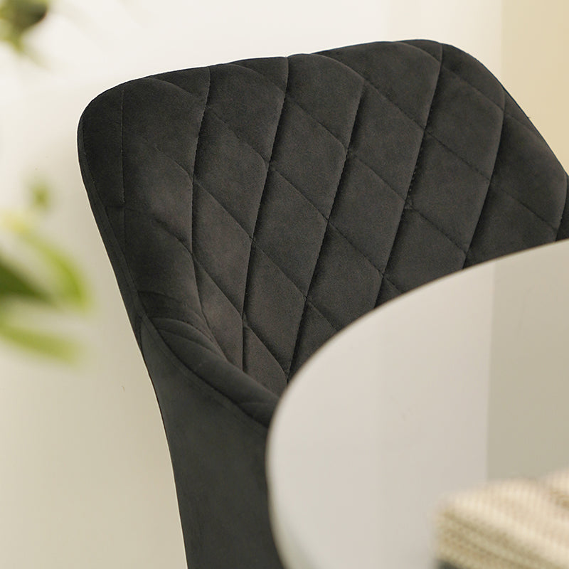 Ofcasa Schwarzer Samt Akzent Sessel Freizeitst¨¹hle 2 St¨¹ck ofcasafurniture DE