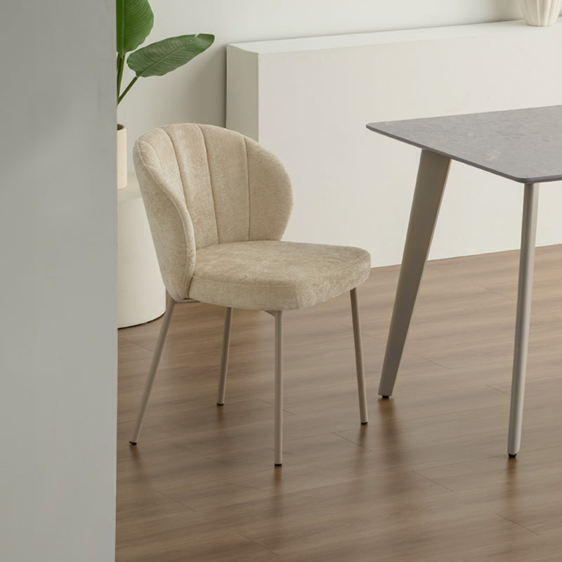 Fauteuil de table écru et cannage en rotin Sockette | Maisons du Monde Fauteuil de table écru et cannage en rotin Sockette | Maisons du Monde