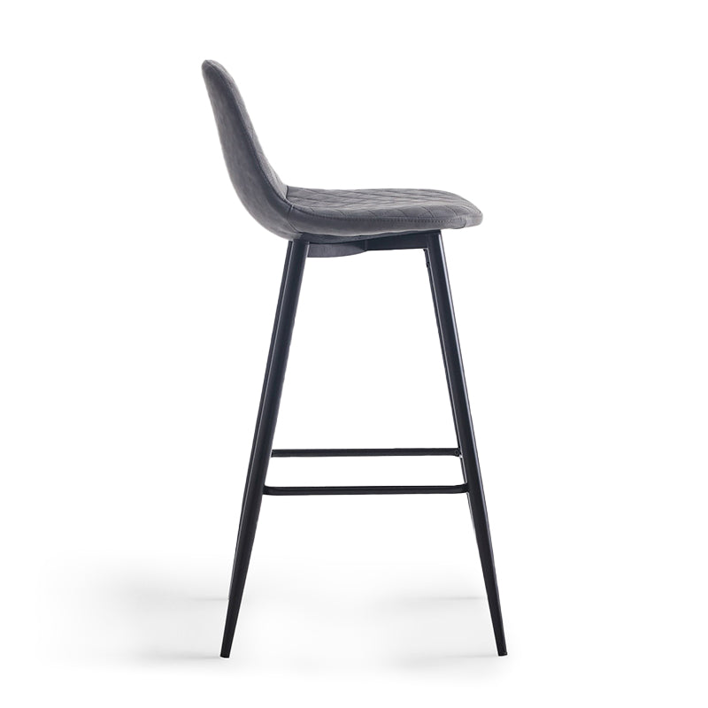 Tabouret De Bar Jarvis Diamond [Lot de 2] [Simili cuir]