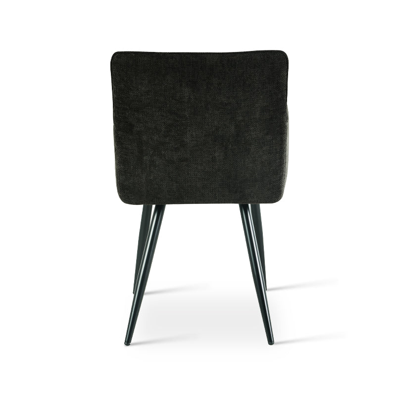 Fauteuil salle à manger Kaya [Lot de 2] [Tissu en lin]