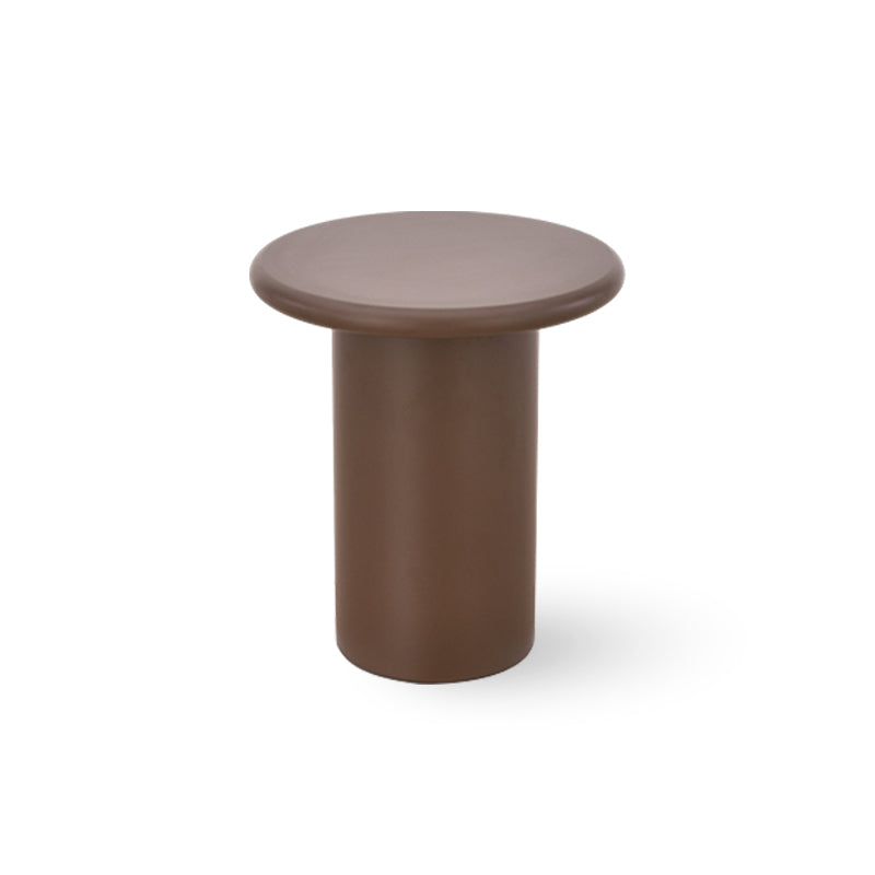Ensemble de table basse ronde Aine Orin [Marron][Mat]