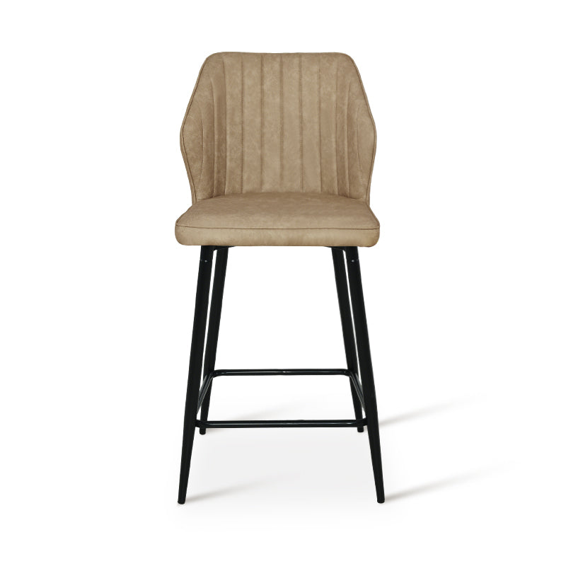 Tabouret De Bar Aleena [Lot de 2] [Simili cuir] [65 cm]