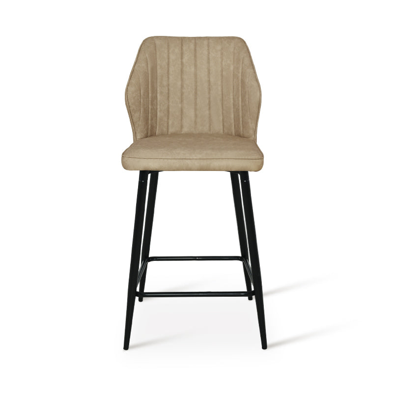 Tabouret De Bar Aleena [Lot de 2] [Simili cuir] [65 cm]