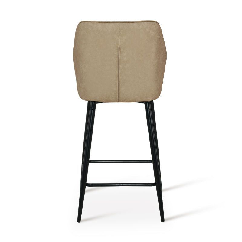 Tabouret De Bar Aleena [Lot de 2] [Simili cuir] [65 cm]