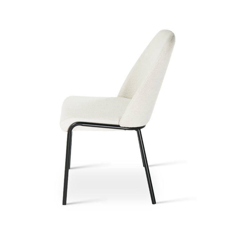 Chaise de salle à manger Danica [Lot de 2] [Tissu Boucle]