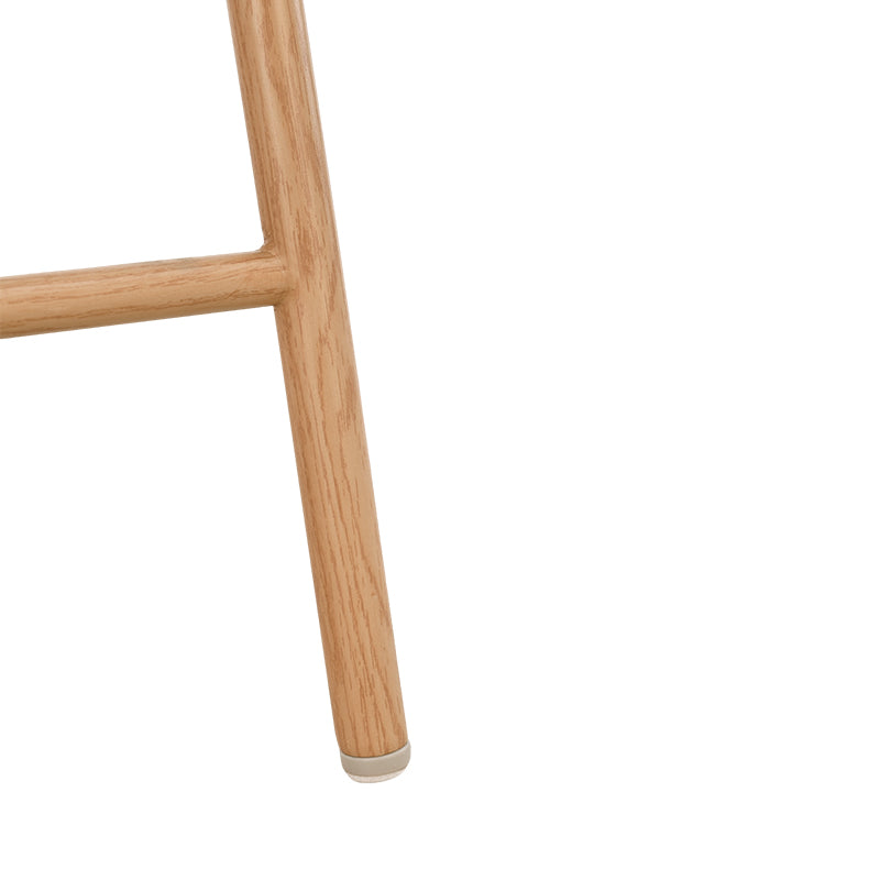 Tabouret de Bar Zahra S [Lot de 1] [Tissu effet lin] [65 cm] [⌀ 2.5 cm]