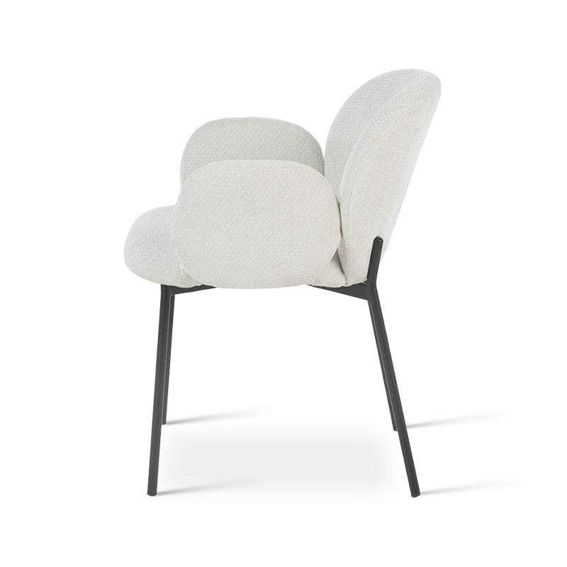 Fauteuil salle à manger Harlow [Lot de 2] [Chenille]