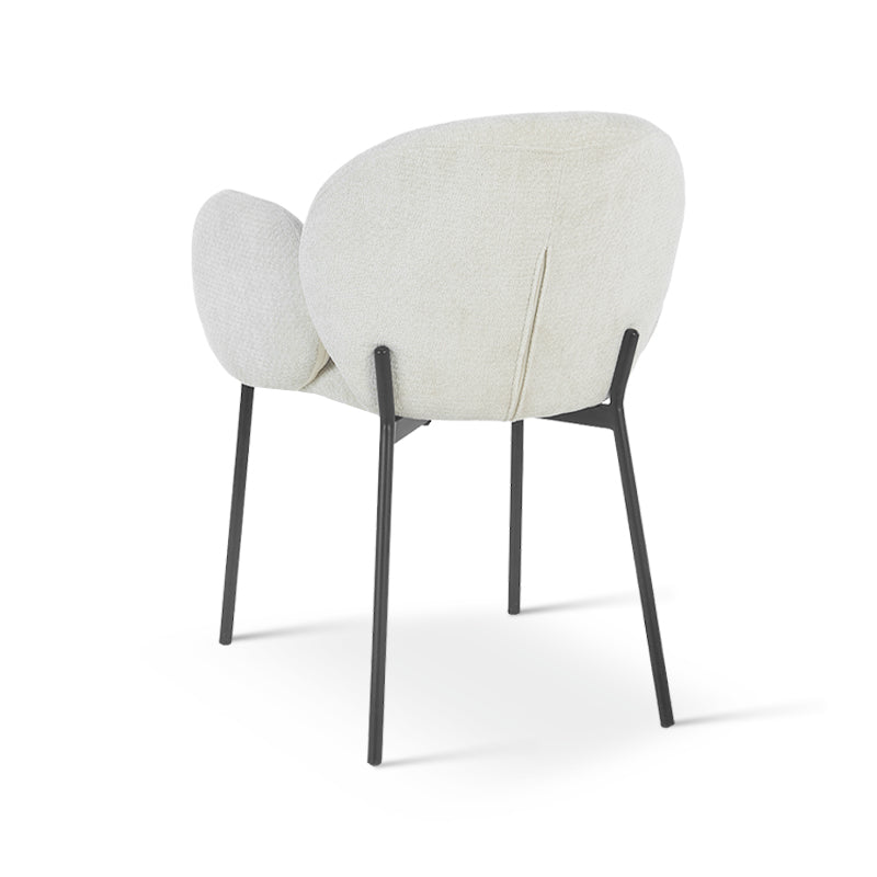 Fauteuil salle à manger Harlow [Lot de 2] [Chenille]