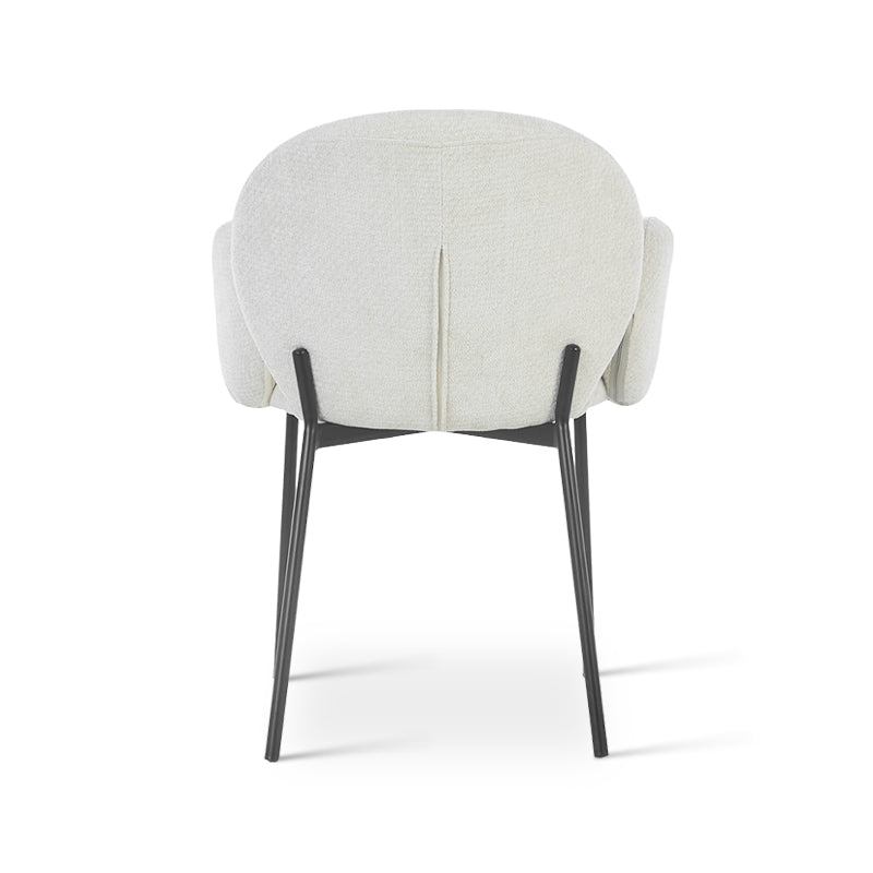 Fauteuil salle à manger Harlow [Lot de 2] [Chenille]