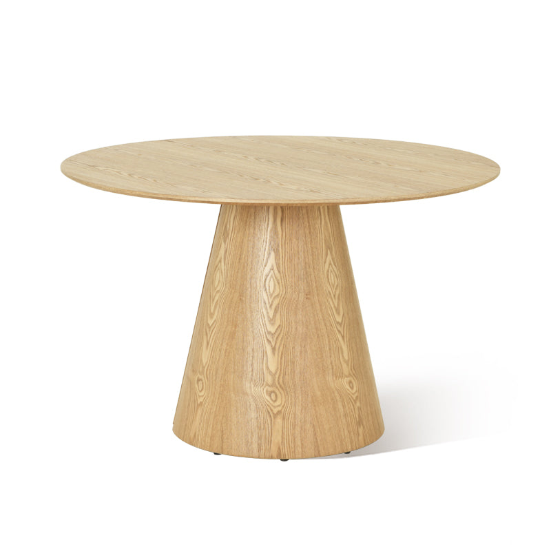 Table de salle à manger ronde Isabeau [Couleur chêne] [120 cm]