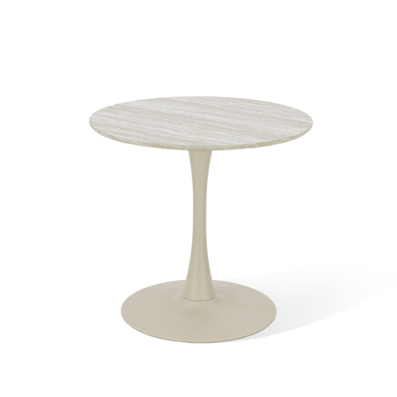 Table de salle à manger ronde Tiana et 2 Fauteuil salle à manger pivotantes à 360° Paislee [Ensemble de Salle à Manger]