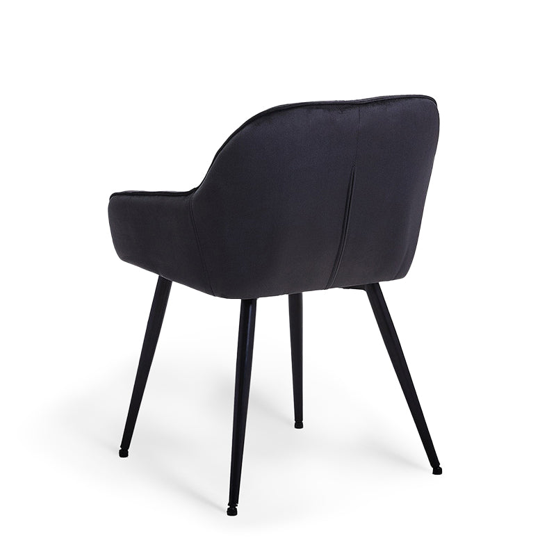 Fauteuil salle à manger Keaton [Lot de 2] [Velours]