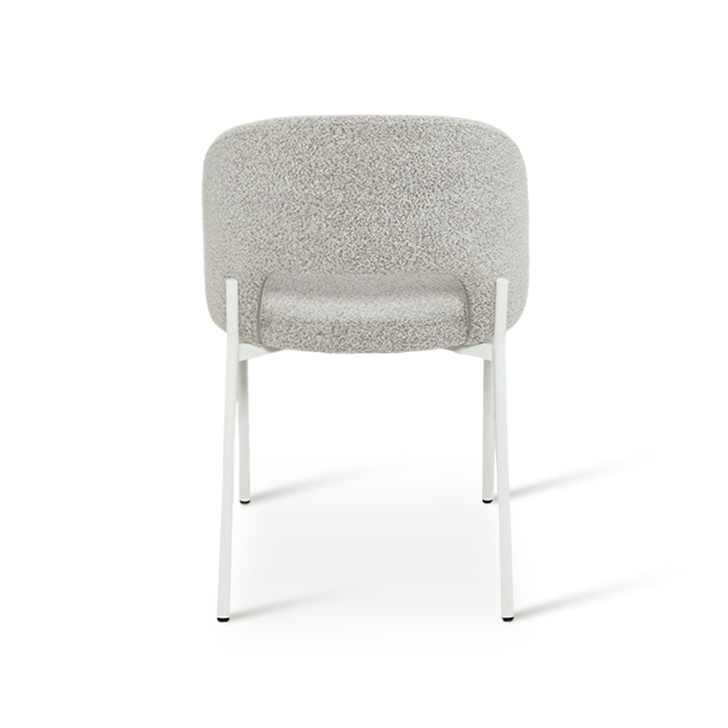 Chaise de Salle à Manger Esme W [Lot de 2] [Tissu Bouclette]