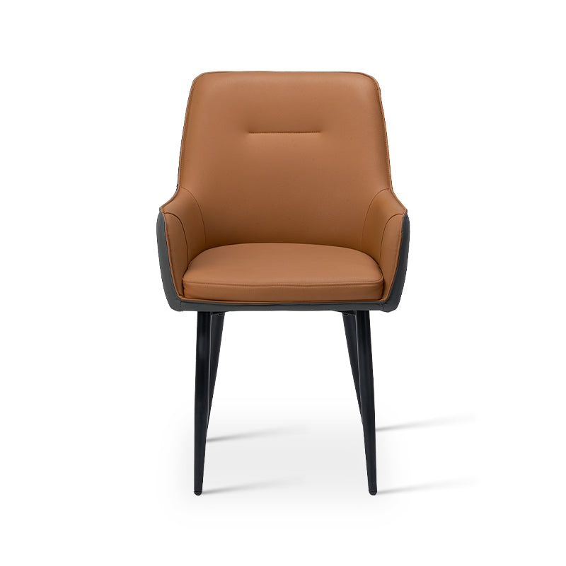 Fauteuil salle à manger Solis [Lot de 2] [Simili cuir]