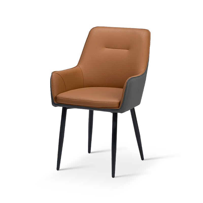 Fauteuil salle à manger Solis [Lot de 2] [Simili cuir]