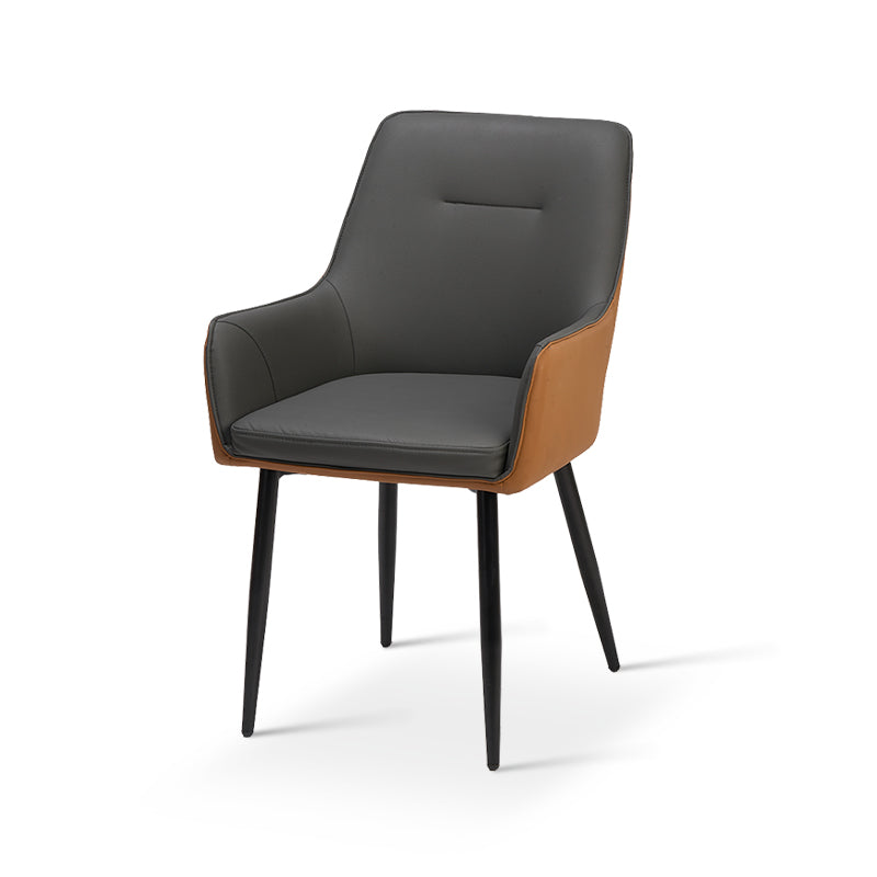 Fauteuil salle à manger Solis [Lot de 2] [Simili cuir]