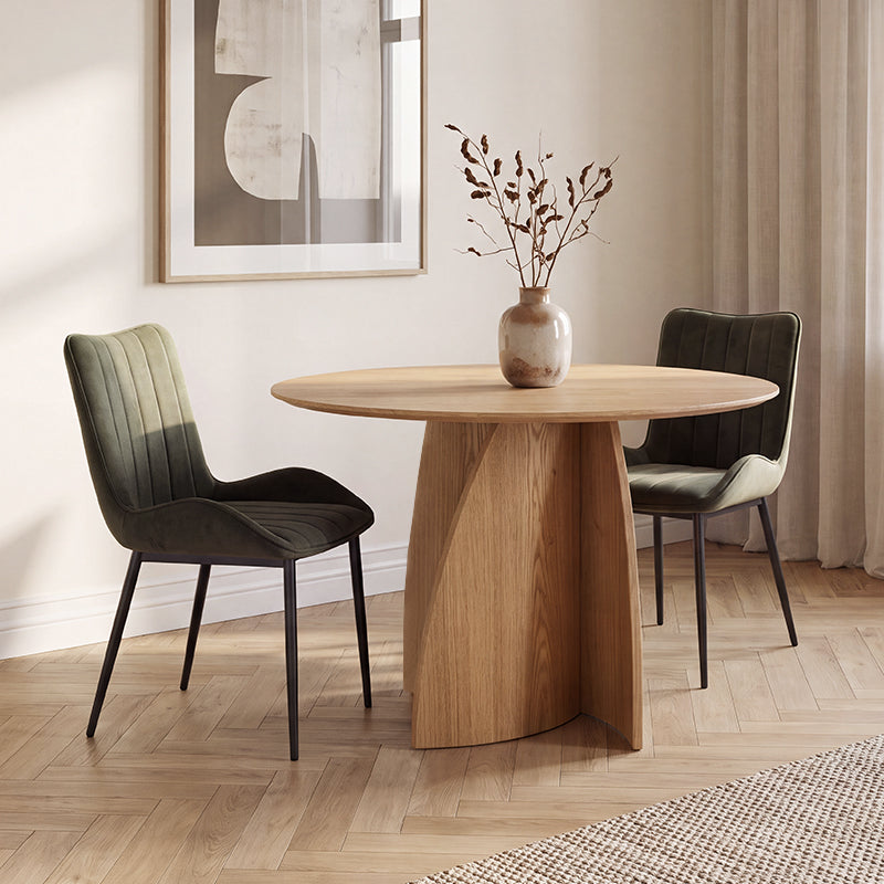 Chaise de Salle à Manger Edith [Lot de 2] [Velours]