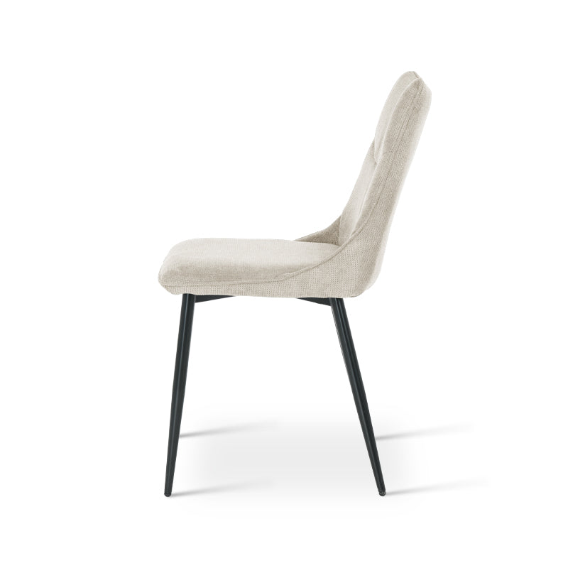 Chaise de Salle à Manger Giselle [Lot de 2] [Tissu en lin]