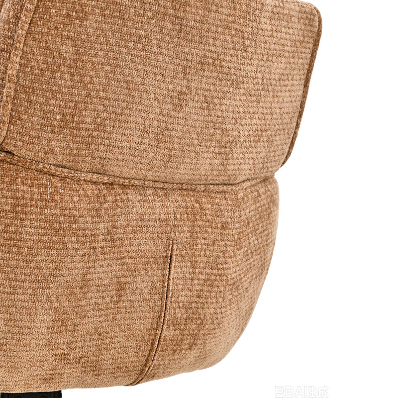 Fauteuil salle à manger pivotantes à 360° Elara [Lot de 2] [Chenille]