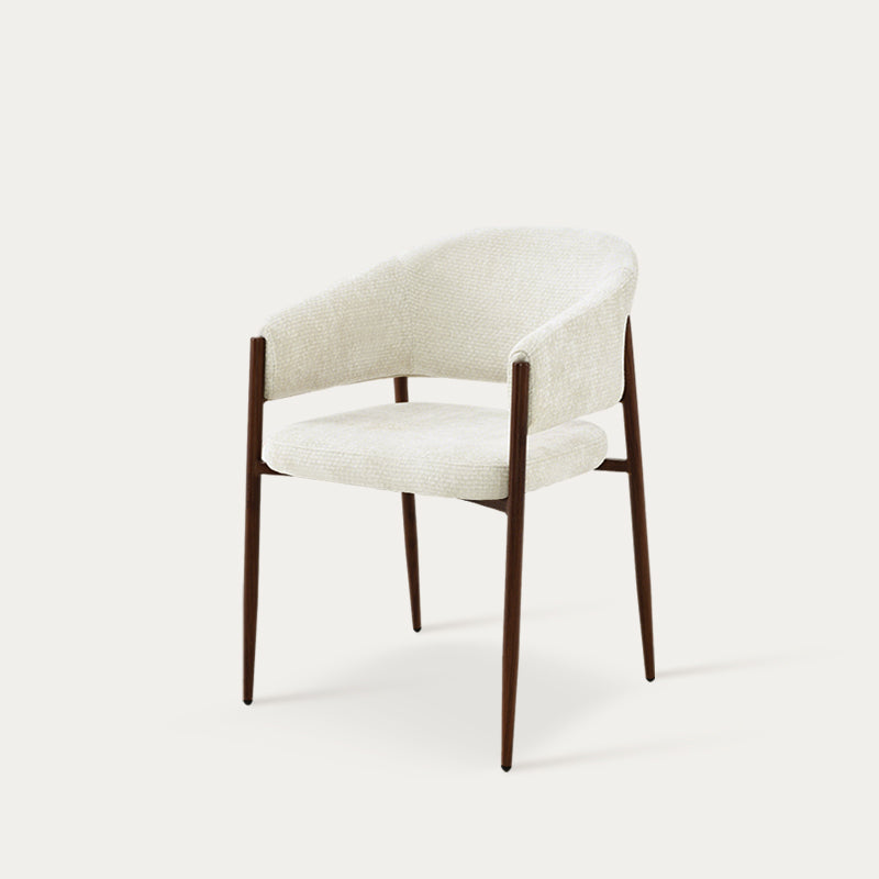 Fauteuil salle à manger Weylyn [Lot de 2] [Chenille]