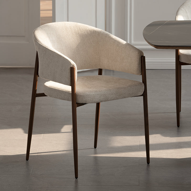 Fauteuil salle à manger Weylyn [Lot de 2] [Chenille]