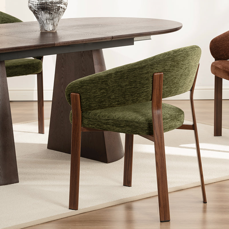 Fauteuil salle à manger Kiana [Lot de 1] [Chenille]