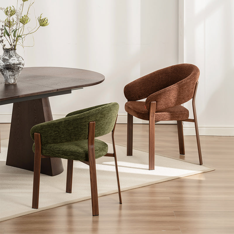 Fauteuil salle à manger Kiana [Lot de 1] [Chenille]