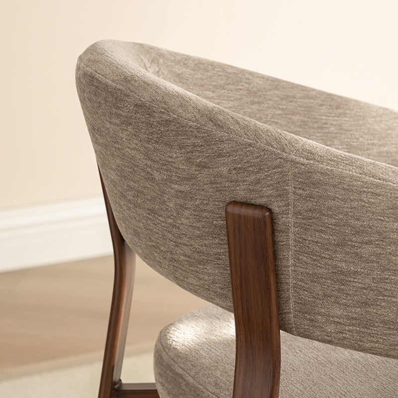 Fauteuil salle à manger Kiana [Lot de 1] [Chenille]