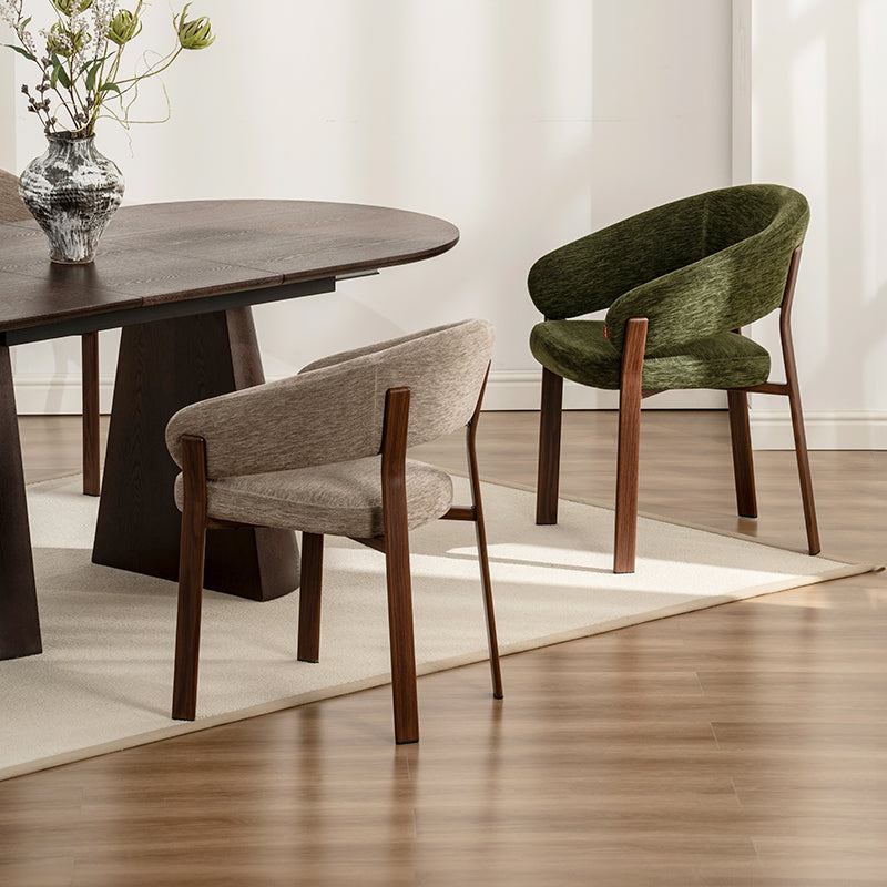 Fauteuil salle à manger Kiana [Lot de 1] [Chenille]