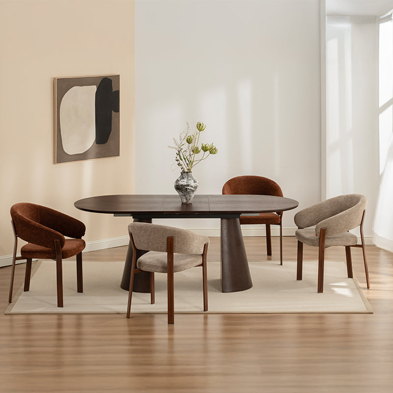 Fauteuil salle à manger Kiana [Lot de 1] [Chenille]