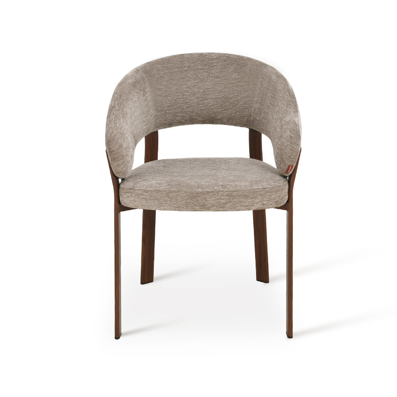 Fauteuil salle à manger Kiana [Lot de 1] [Chenille]