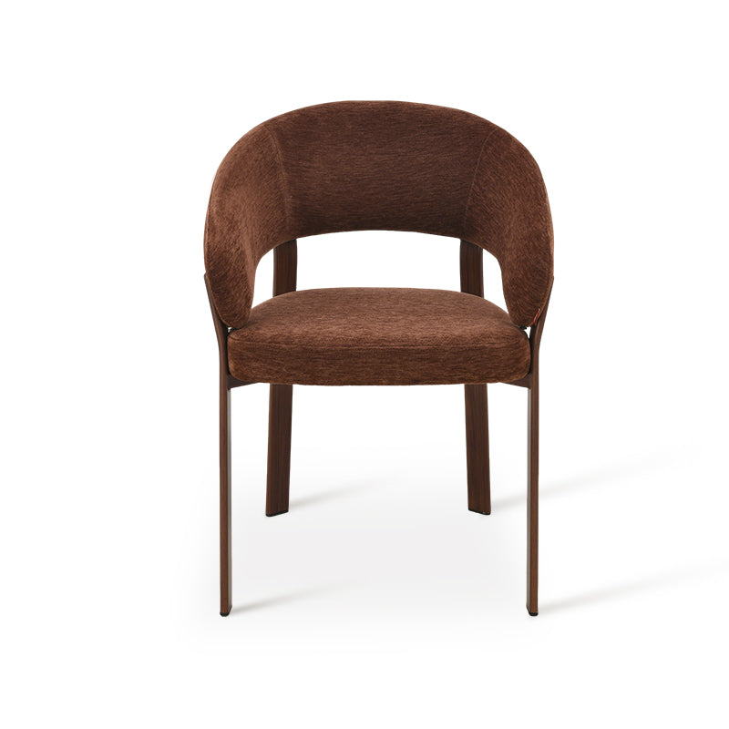 Fauteuil salle à manger Kiana [Lot de 1] [Chenille]
