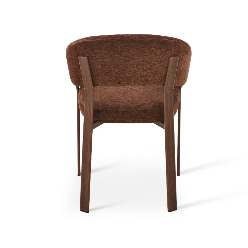 Fauteuil salle à manger Kiana [Lot de 1] [Chenille]