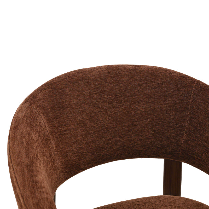 Fauteuil salle à manger Kiana [Lot de 1] [Chenille]