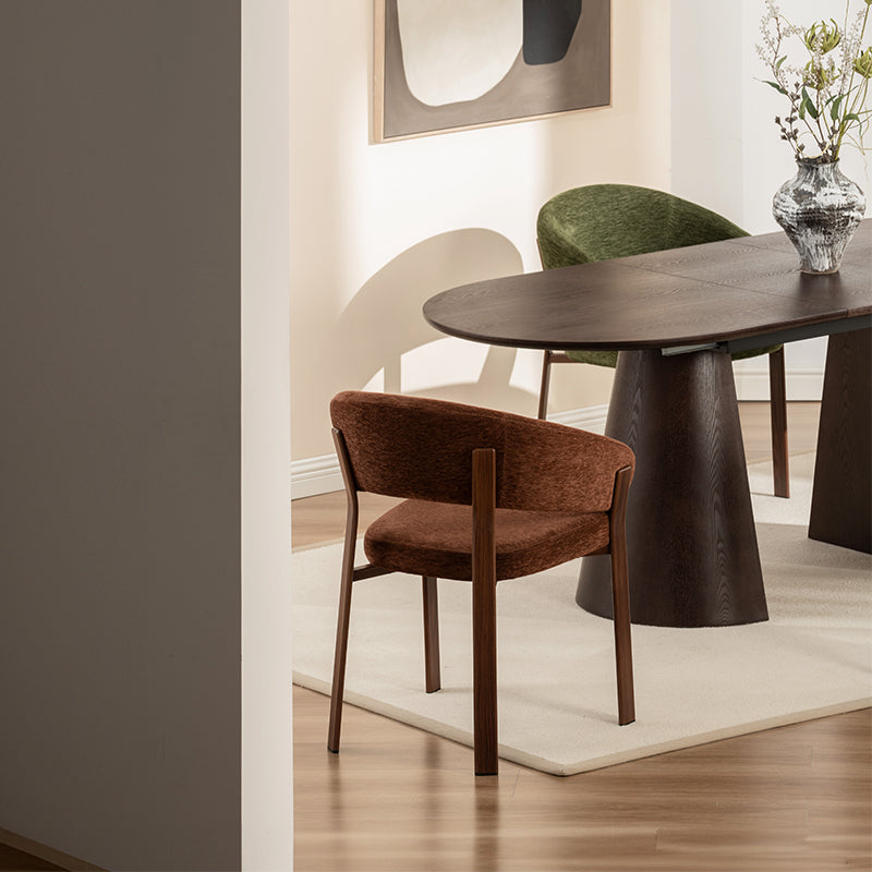 Fauteuil salle à manger Kiana [Lot de 1] [Chenille]