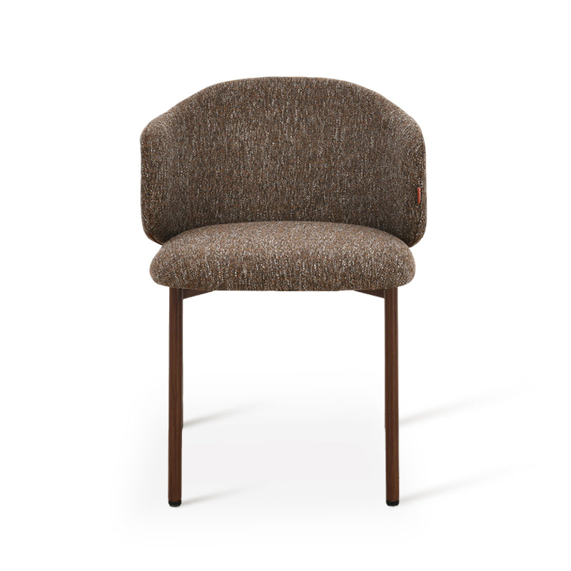 Chaise de salle à manger Valda [Lot de 2] [Tissu effet lin]