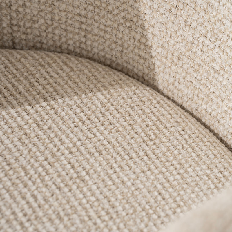 Chaise de salle à manger Valda [Lot de 2] [Tissu effet lin]