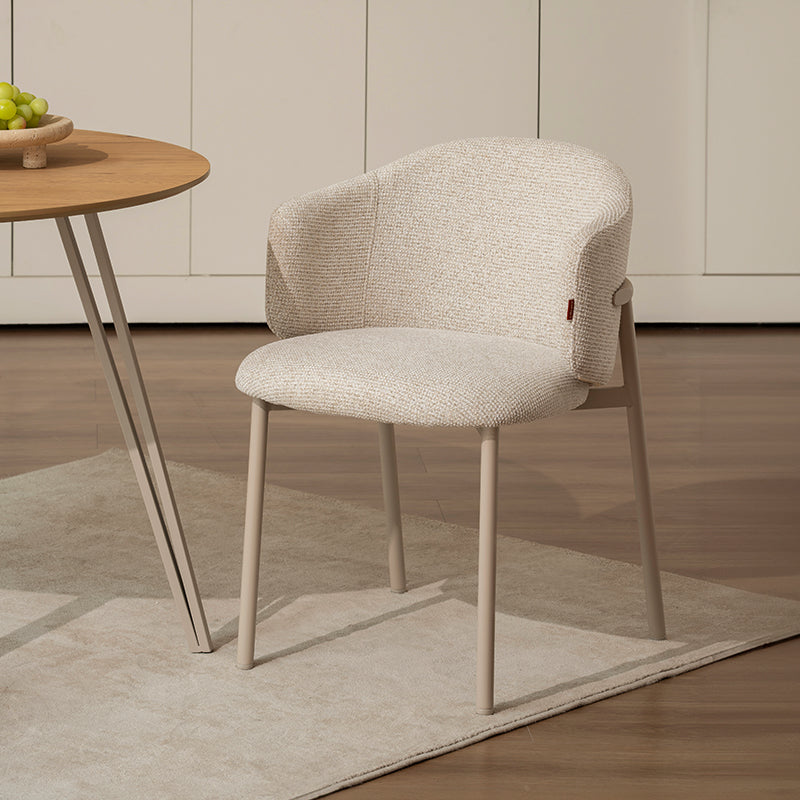 Chaise de salle à manger Valda [Lot de 2] [Tissu effet lin]