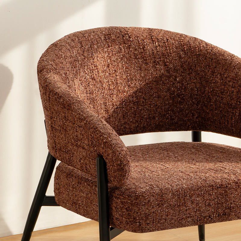 Fauteuil de salon Quinn [Tissu en lin]