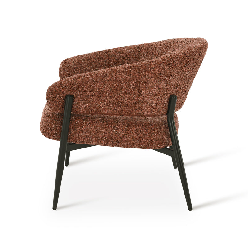 Fauteuil de salon Quinn [Tissu en lin]