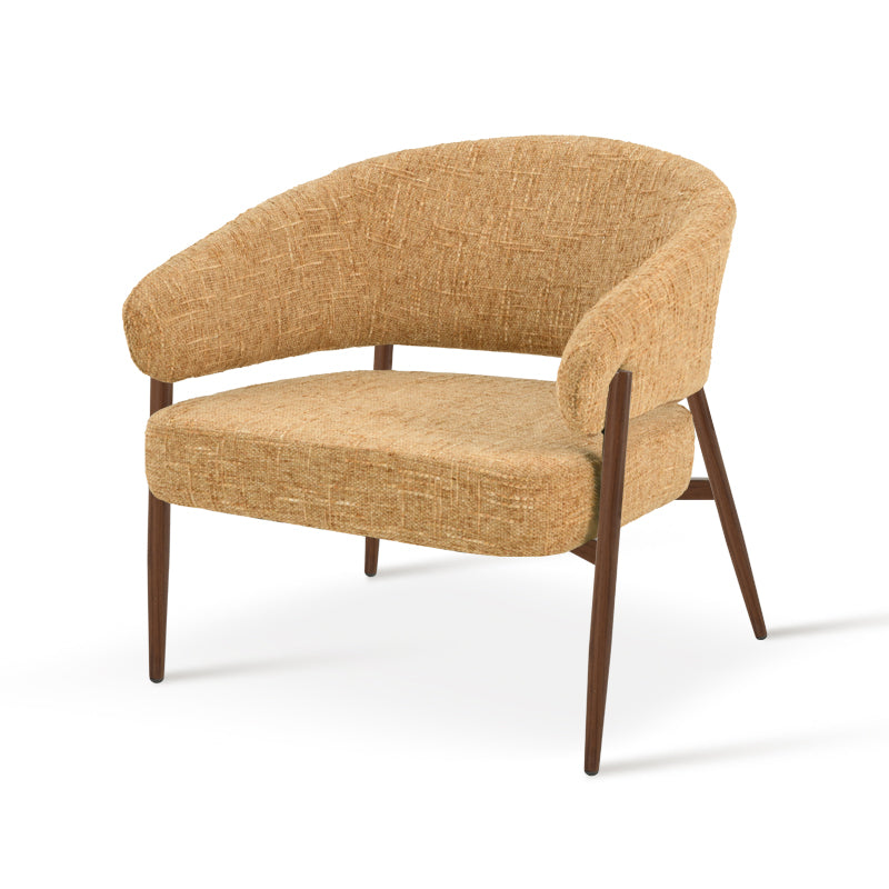 Fauteuil de salon Quinn [Tissu en lin]