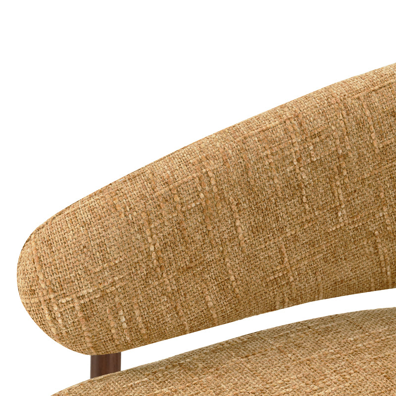 Fauteuil de salon Quinn [Tissu en lin]
