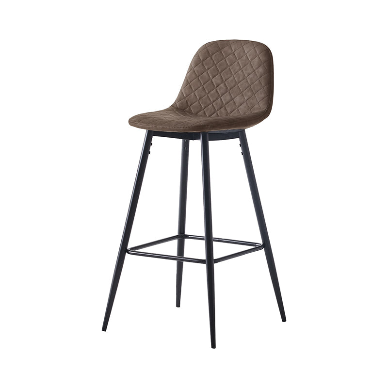 Tabouret De Bar Jarvis Diamond [Lot de 2] [Simili cuir]