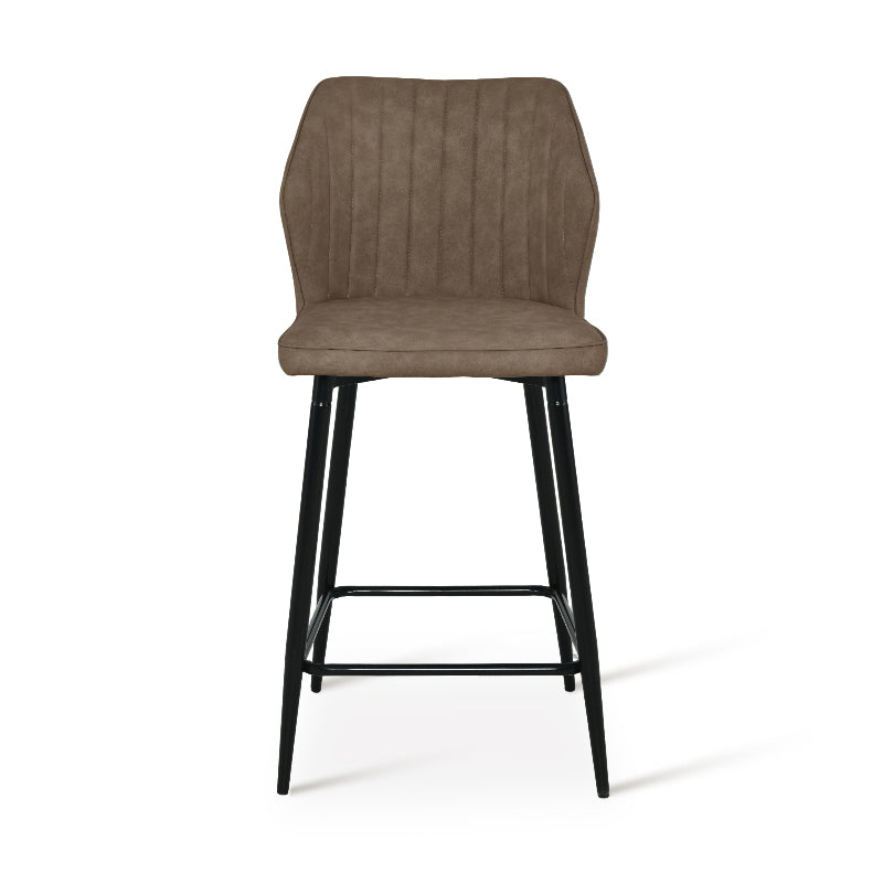 Tabouret De Bar Aleena [Lot de 2] [Simili cuir] [65 cm]