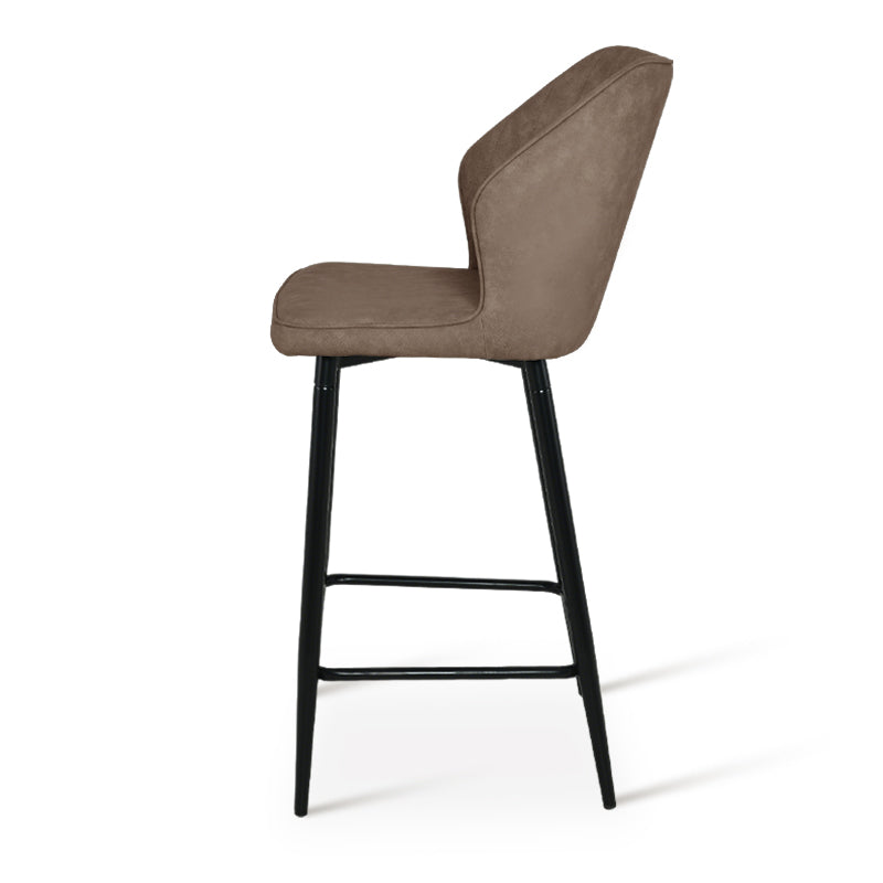 Tabouret De Bar Aleena [Lot de 2] [Simili cuir] [65 cm]