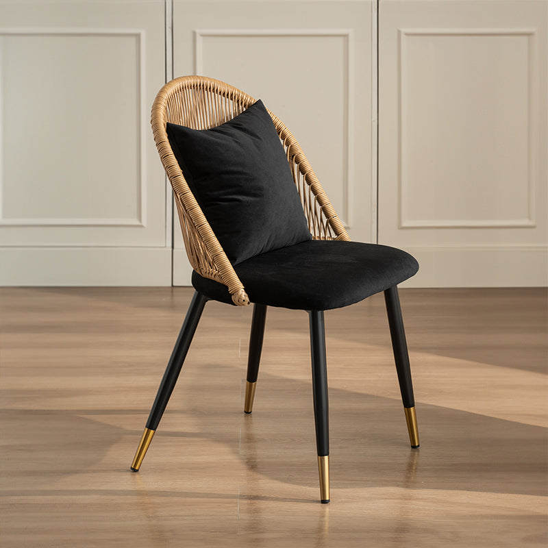 Chaise de Salle à Manger Brisa [Lot de 2] [Velours]